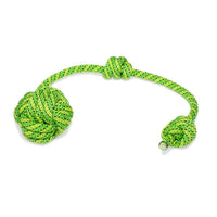 Wurfball aus Kletterseil | Robustes Apportier- & Trainingsspielzeug für Hunde