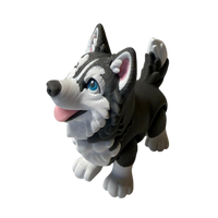 Mini-Husky mit beweglichen Beinen – Kleine Husky-Figur & Geschenk