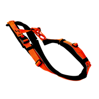 Snowpaws Nukka 1Size – Neonorange mit Neopren & Silber-Reflektorpaspel – Sofort verfügbar