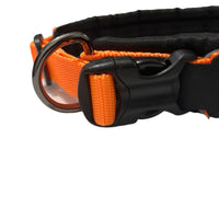 VIP Dogwear Klickverschluss Halsband in Orange
