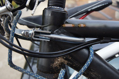 Bikeantenne abnehmbar mit verlängertem U-Bügel