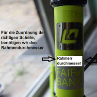 Bikeantenne abnehmbar mit verlängertem U-Bügel