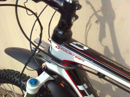 Bikeantenne abnehmbar mit verlängertem U-Bügel