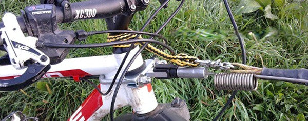 Bikeantenne abnehmbar mit verlängertem U-Bügel
