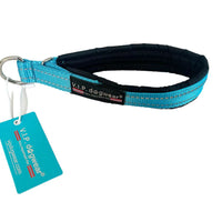 VIp Dogwear Zugstopphalsband in Türkis