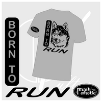 T-Shirt Schlittenhund BornToRun