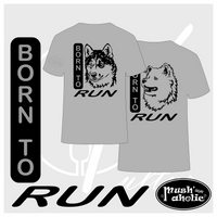 T-Shirt Schlittenhund BornToRun