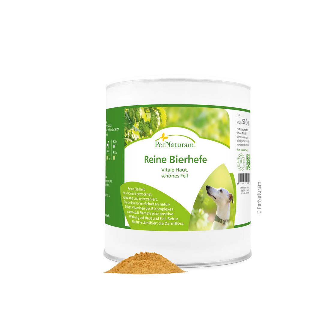 Reine Bierhefe von PerNaturam | Natürliche B-Vitamine für Haut, Fell & Darm