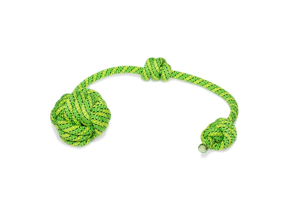 Wurfball aus Kletterseil | Robustes Apportier- & Trainingsspielzeug für Hunde