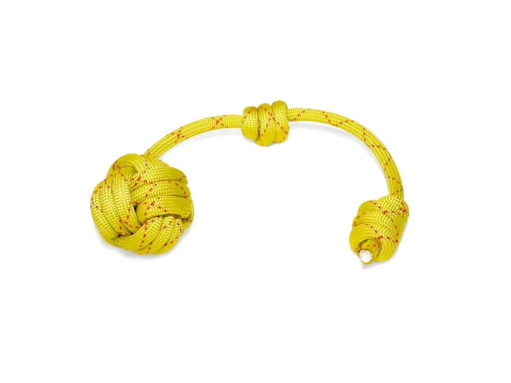 Wurfball aus Kletterseil | Robustes Apportier- & Trainingsspielzeug für Hunde