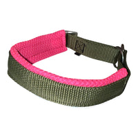 Sledwork Active Collar – Zugstopp Halsband in Sonderfarben Lila Flida, Anthrazit Orange & Petrol Orange