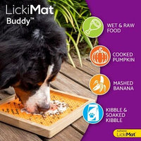 LickiMat Buddy – Schleckmatte für Hunde | Stressabbau, Zahnpflege & langsames Fressen