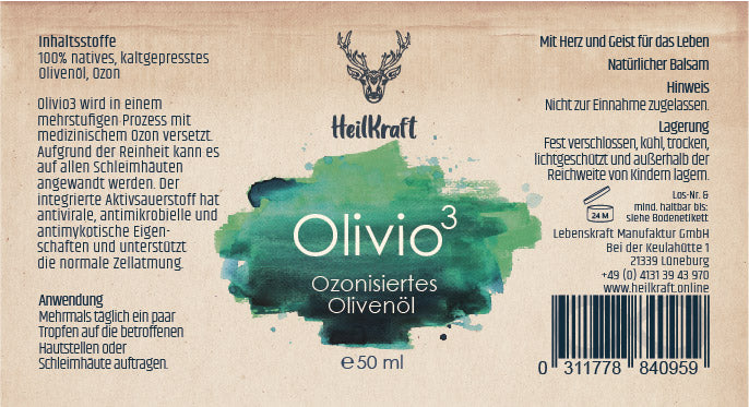 Beipackzettel von Olivio von Heilkraft