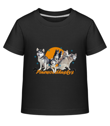 T-Shirt Pinewoodhuskys für Kinder