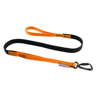 Hundeleine Sledwork Colour Leash in Orange Schwarz