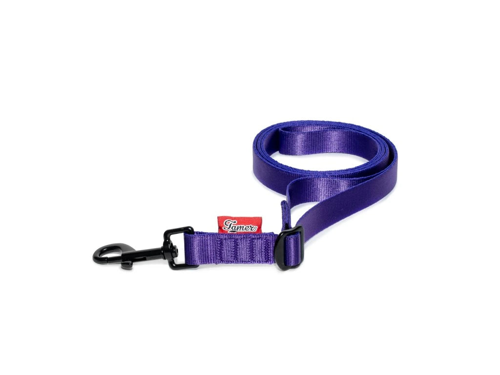 Tamer BASIC Gurtleine – stufenlos verstellbare Alltagsleine für Hunde bis 15 Kg