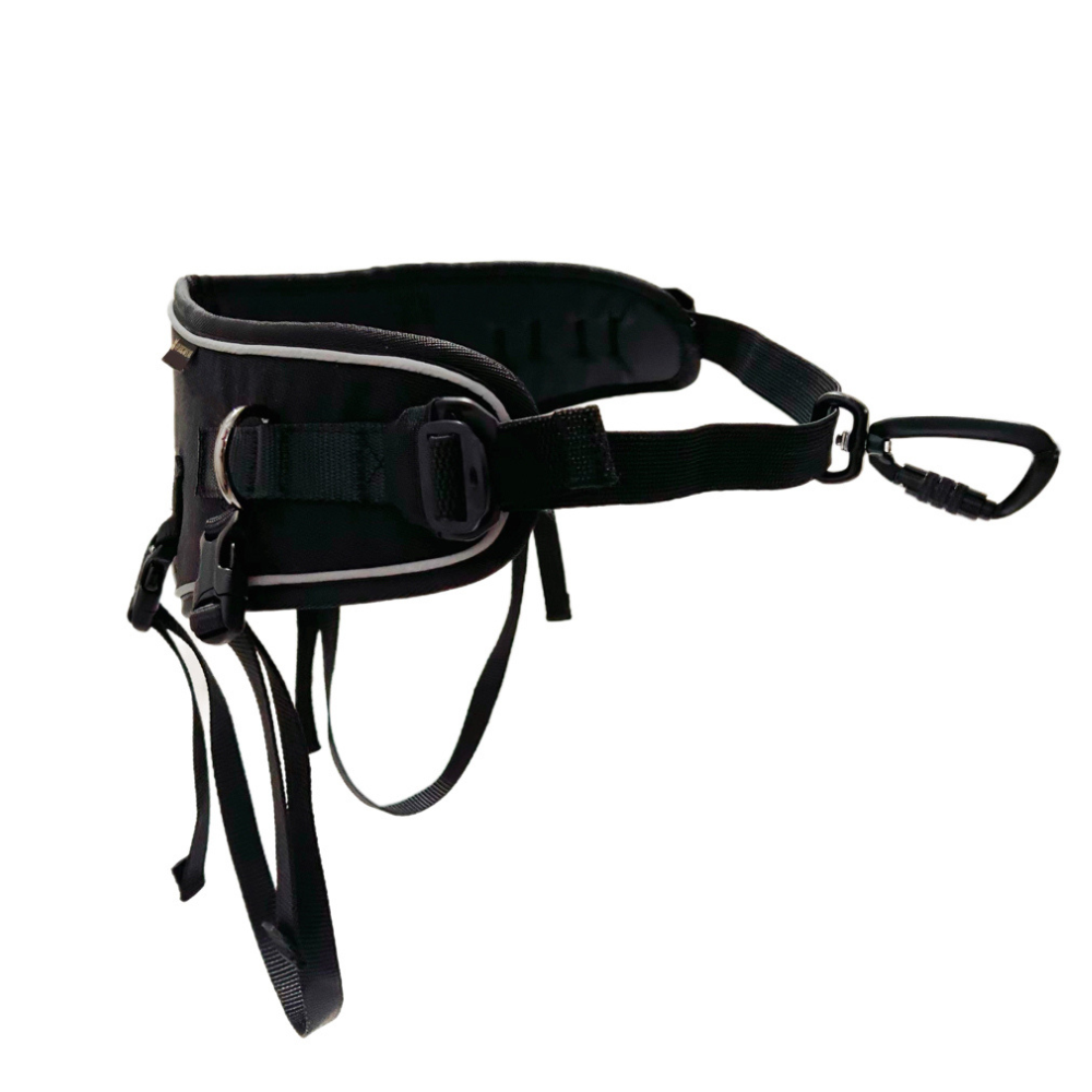Laufgürtel von VIP Dogwear in Schwarz 